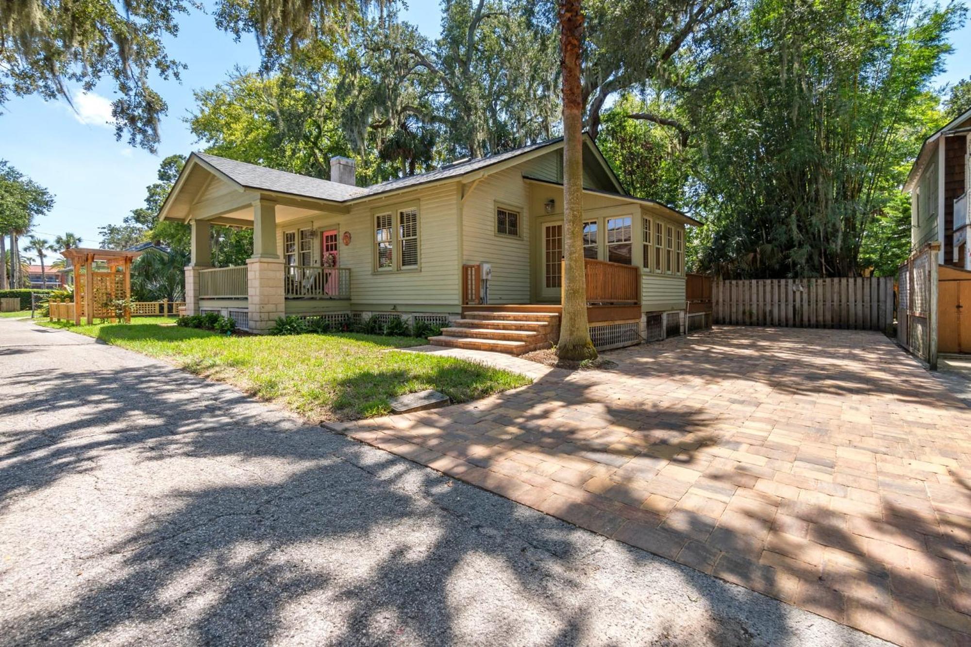 Flagler Cottage - 1 Block To Historic District St. Augustine Exteriör bild